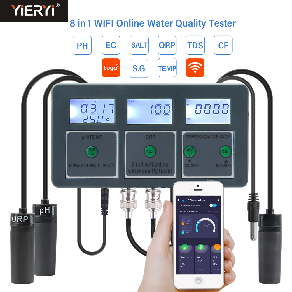 WiFi Tuya Smart PH Meter Daten – Ph Meter Digital Water Tester Bewertung und Preis