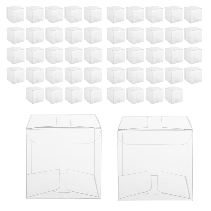 50 Stück durchsichtige Kunstst – Packaging Bewertung und Preis