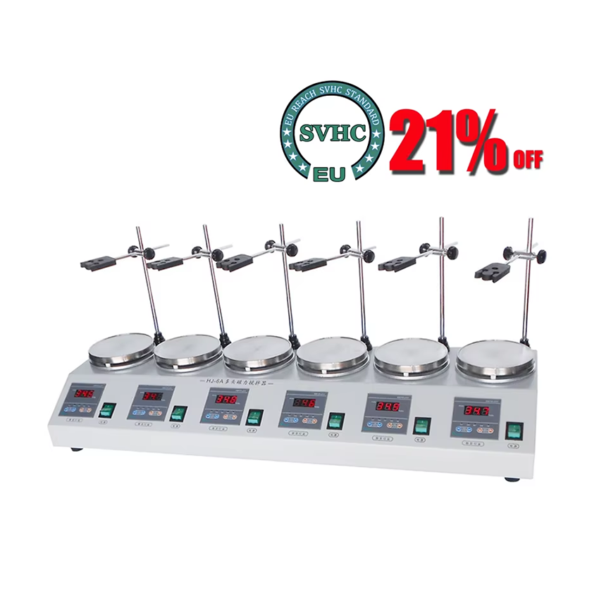 220V 6-Kopf-Magnetrührer mit H – Lab Magnetic Stirrer Hot Plate Bewertung und Preis